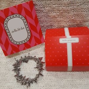 Stella & Dot " Renegade Cluster" Bracelet